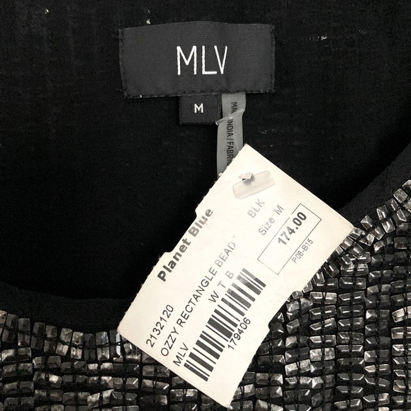 NWT MLV Ozzy sequin crop top - Picture 4 of 5